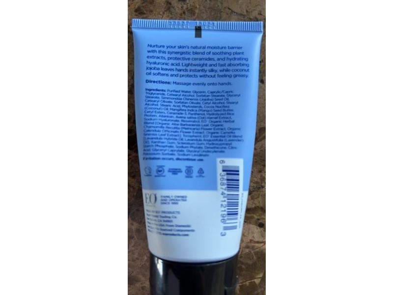 EO Products Intensive Repair Hand Cream, French Lavender, 2.5 fl oz/74 mL