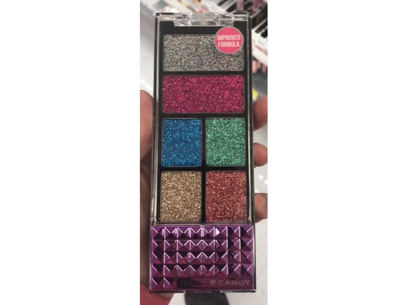 Hard Candy Glitteratzi Glitter Palette, Center Of Attention #1311, 0.26 oz/7.5 g