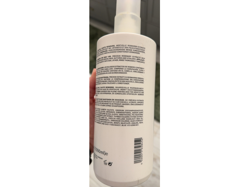 Newsha Daily Routine Shampoo, Rosemary Extract, 33.8 fl oz/1000 mL