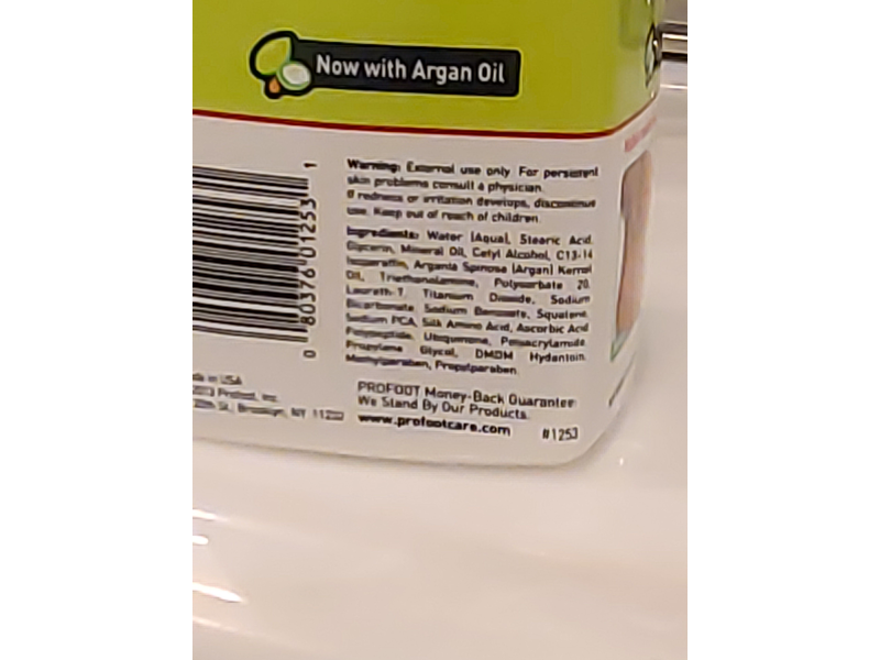 ProFoot Heel Rescue Superior Moisturizing Foot Cream, 16 oz/454 g