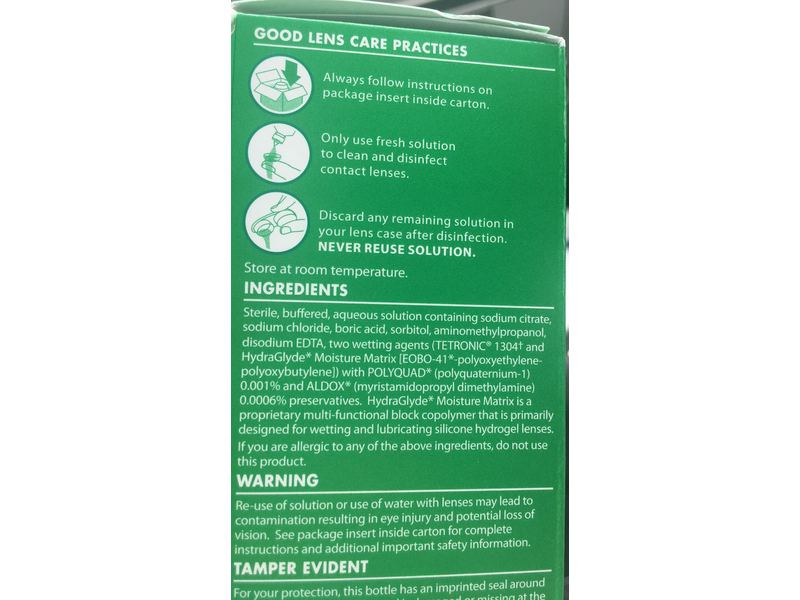 Opti-Free Puremoist Multi-Purpose Disinfecting Solution, All Day Comfort, 2 fl oz/60 mL