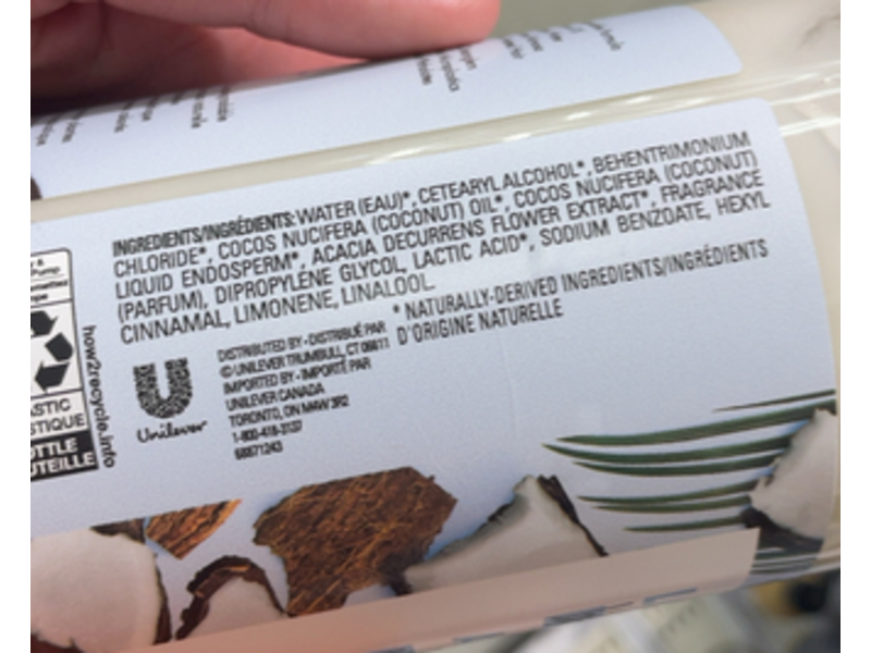 Love Beauty & Planet Volume & Bounty Conditioner, Coconut Water & Mimosa, 32.3 fl oz/955 mL