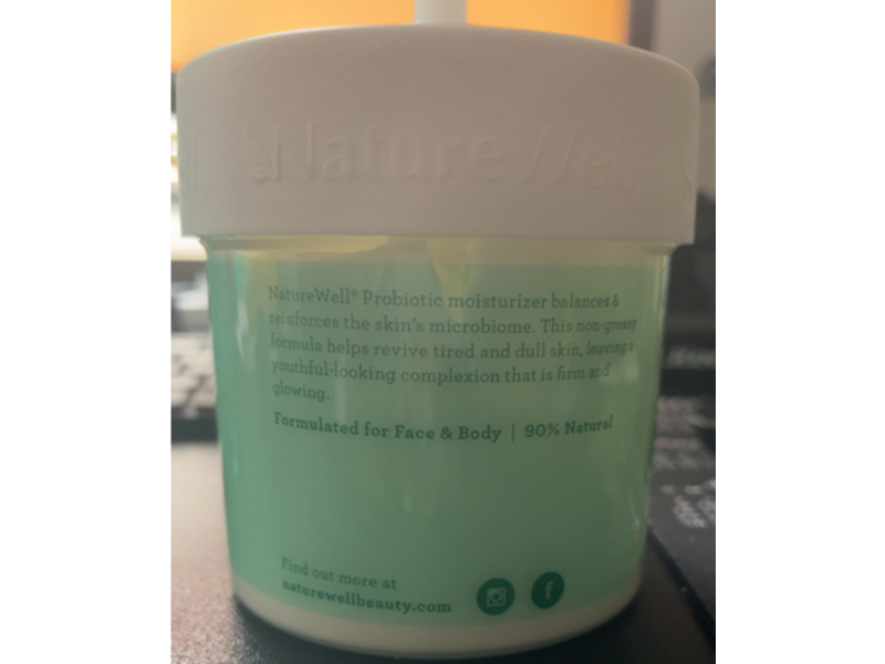 Nature Well Probiotic Reinforcing Moisture Cream, Clinical, 10 oz/284 g