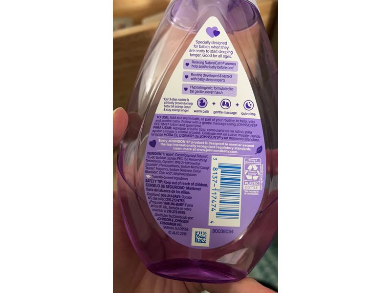 Johnson's Bedtime Bath, 13.6 fl oz/400 mL