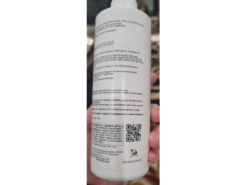 Vichy Dercos Anti Dandruff Shampoo, 300 mL