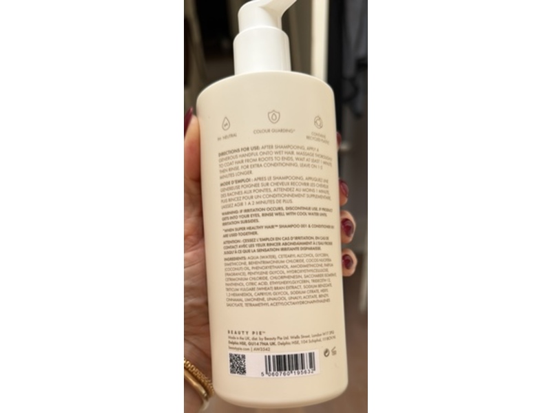 Beauty Pie Super Healthy Hair Conditioner 001, 15.21 fl oz/450 mL
