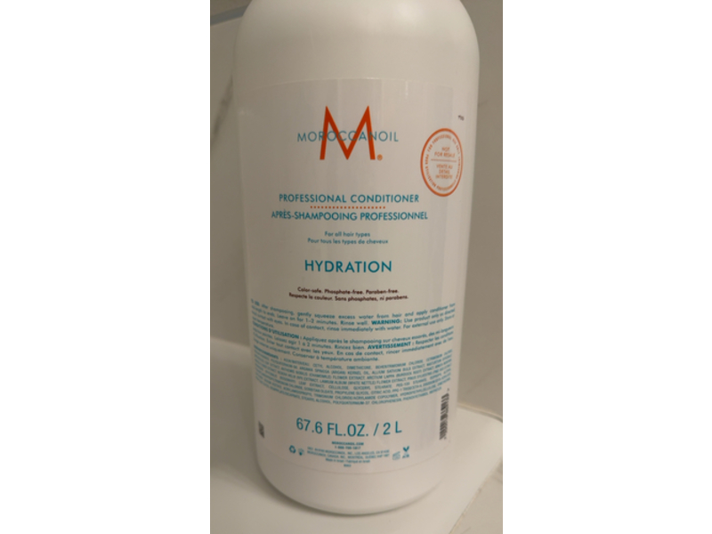 Moroccan Oil Professional Conditioner, Hydration, 67.6 fl oz/2 L