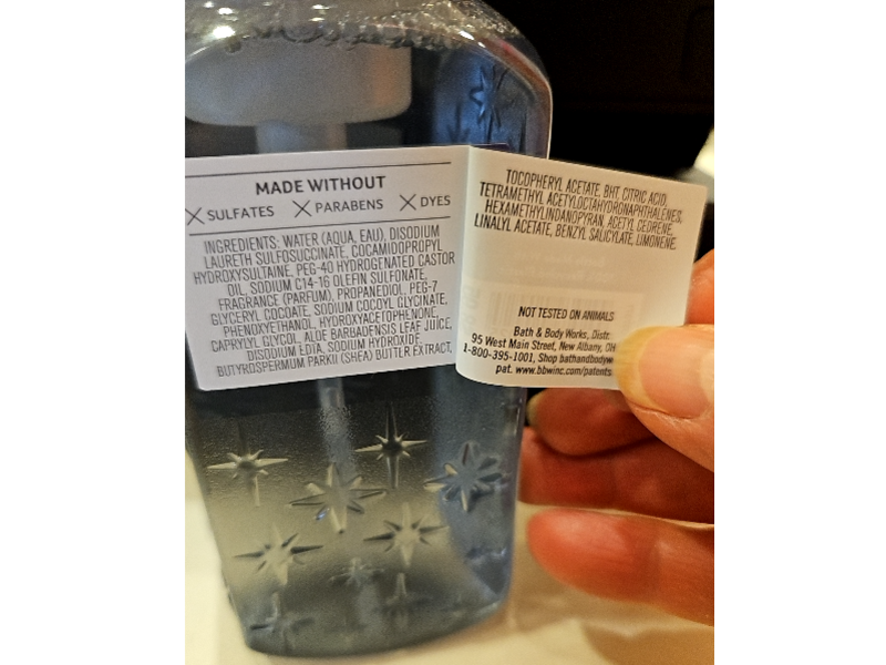 Bath & Body Works Gentle & Clean Foaming hand Soap, Iced Blue Lavneder, 8.75 fl oz/259 mL