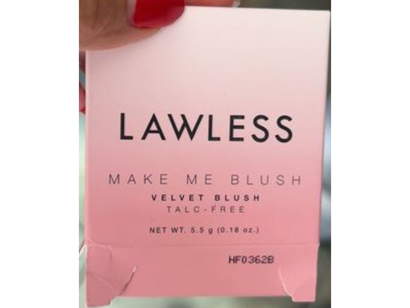 Lawless Make Me Blush Velvet Blush, Sakura, 0.18 oz/5.5 g