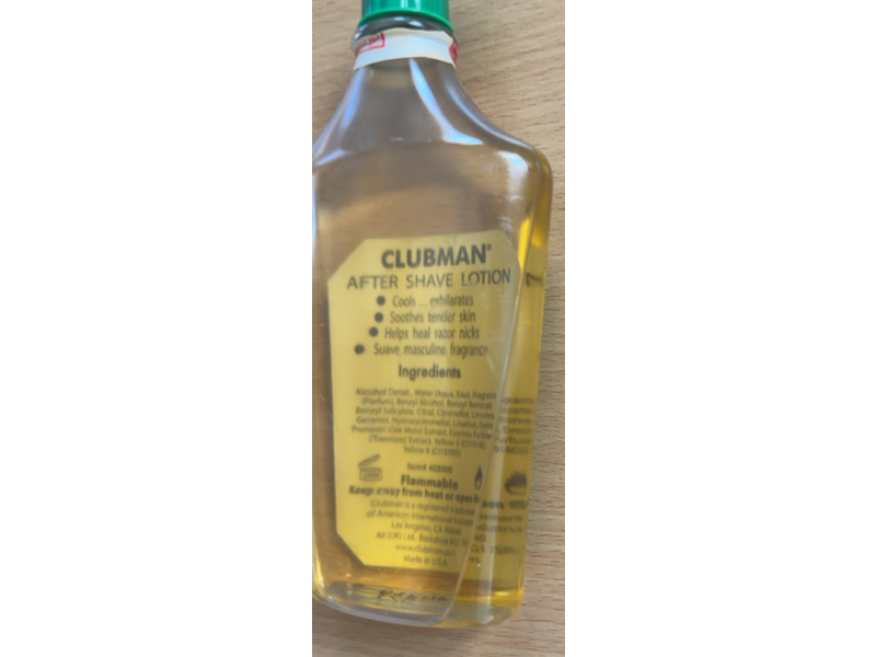 Pinaud Clubman After Shave Lotion, 6 fl oz/177mL