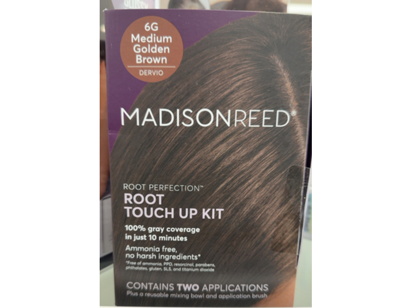 Madison Reed Root Perfection Permanent Root Touch Up Kit, 6g Medium Golden Brown