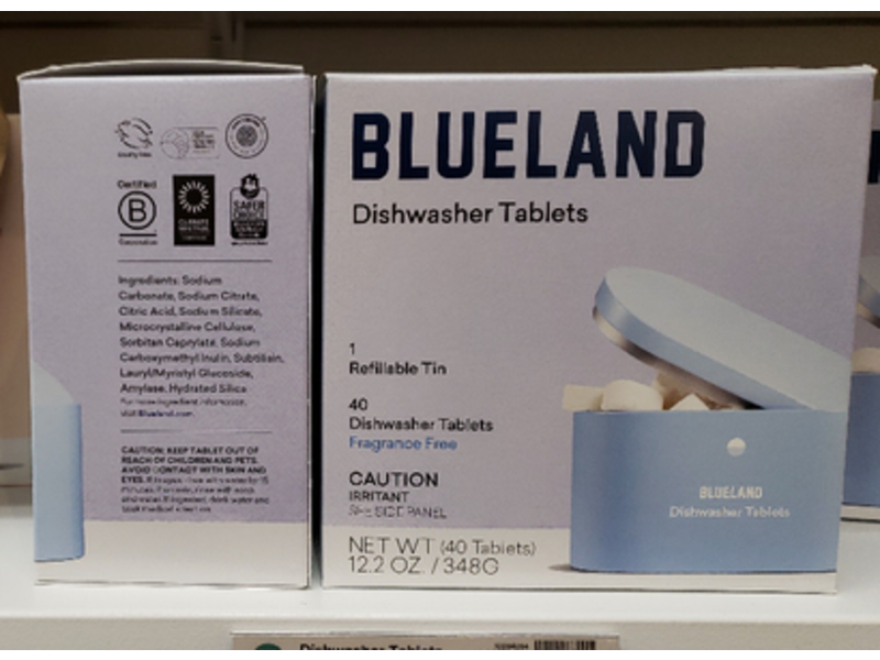 Blueland Dishwasher Tablets, 12.2 oz/348 g, 40 Count