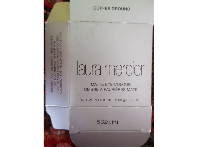 Laura Mercier Matte Eye Color, Coffee Ground, 0.09 oz/2.60 g
