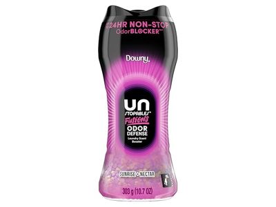 Downy Unstopables Fusions Odor Defense Laundry Scent Booster Beads, Sunrise + Nectar, 10.7 oz/303 g