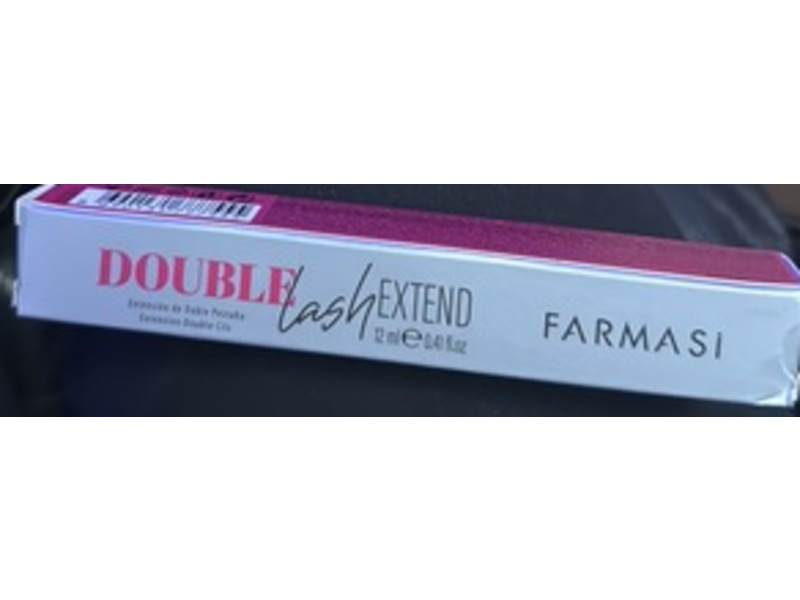 Farmasi Double Lash Extend Mascara, Black, 0.41 fl oz/12 mL