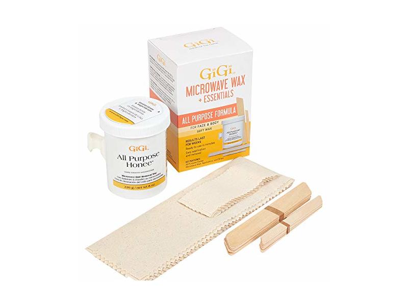 Gigi Microwave Hair Removal Kit, Honee, 8 oz/226 g