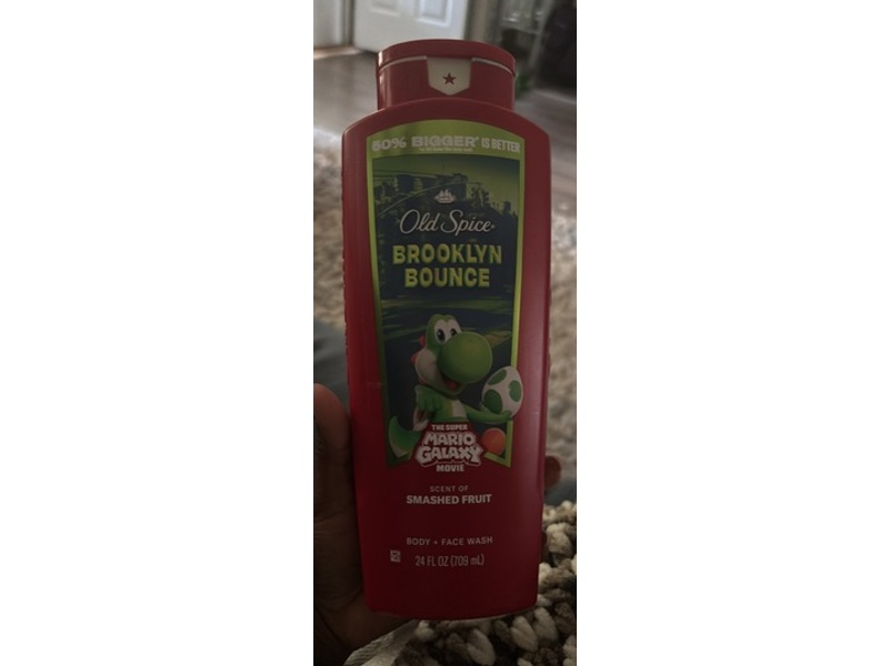 Old Spice Body + Face Wash, Smashed Fruit, 24 fl oz/709 mL