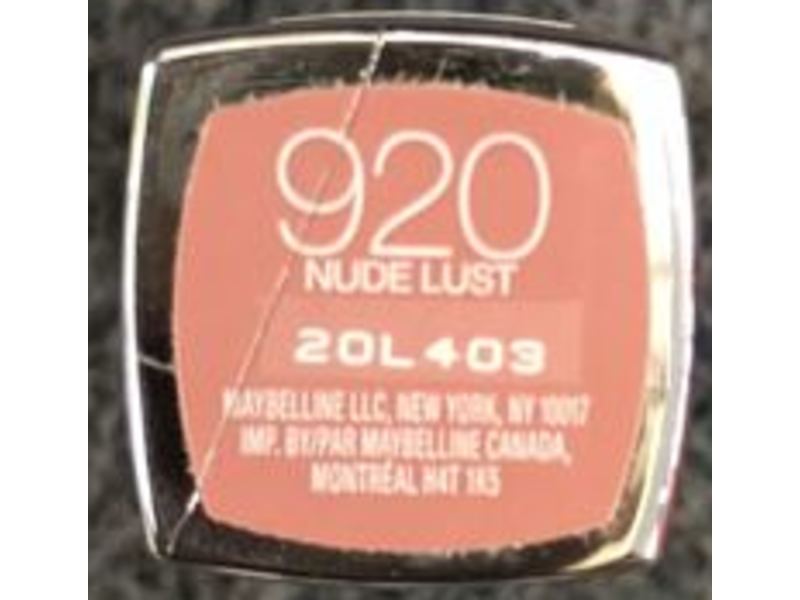 Maybelline New York Color Sensational The Buffs Lip Color, Nude Lust, 0.15 oz