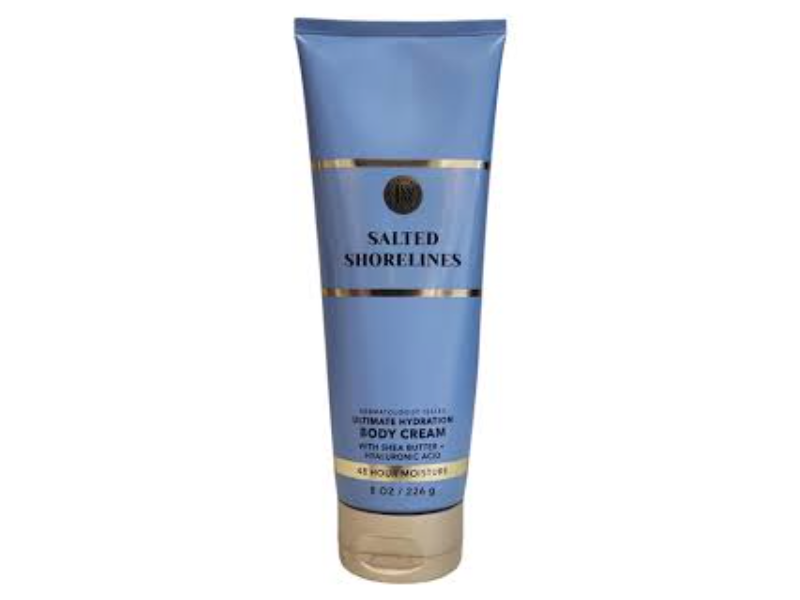 Bath & Body Works Ultimate Hydration Body Cream, Salted Shorelines, 8 oz/226 g