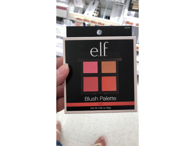 e.l.f. Cosmetics Blush Palette Light, 0.14 Ounce