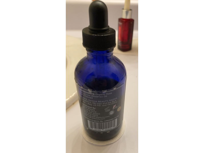 Radha Beauty Rosehip Oil, 4 fl oz /120 mL