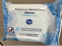 Kroger Makeup Removing Cleansing Cloths, 25 Count - thumbnail 2