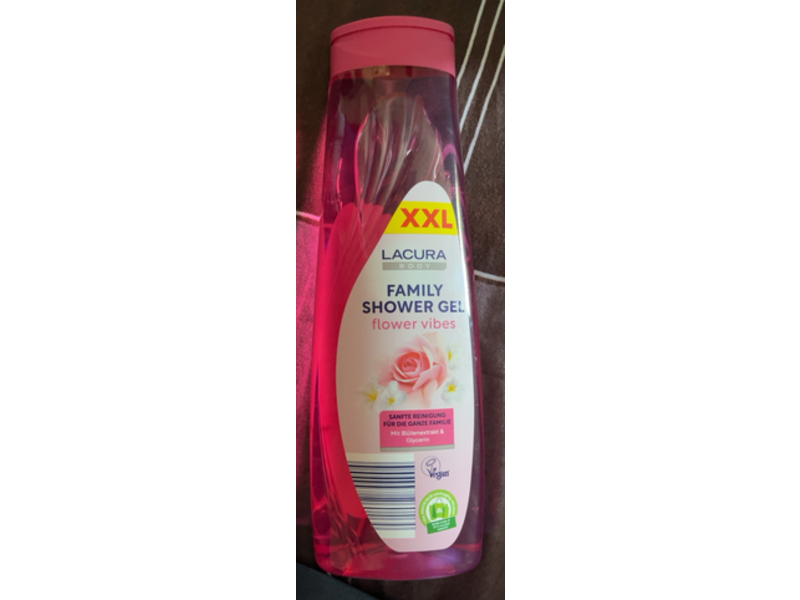 Lacura Body XXL Family Shower Gel, Flower Vibes, 1000 mL