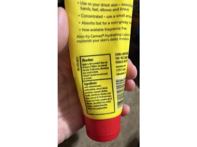 Carmex Everyday Healing Cream, 4 oz/113 g