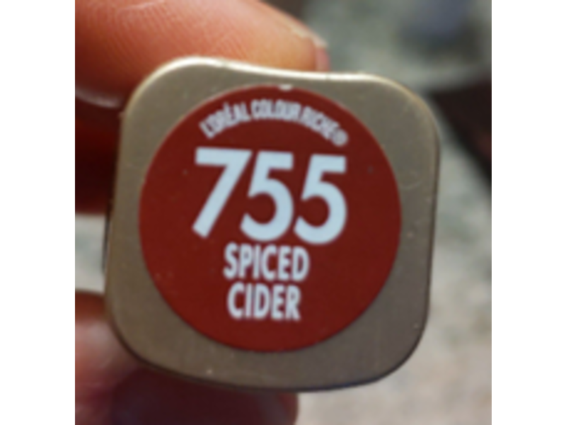 L'oreal Paris Colour Riche Satin Lipstick, 755 Spiced Cider, 0.13 oz/3.6 g