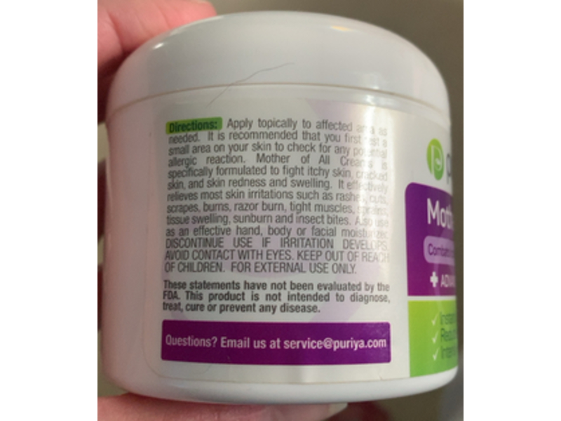 Puriya Mother Of All Cream, 4.5 oz/133 mL