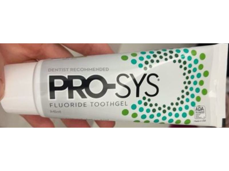 Pro-sys Fluoride Tooth gel, Mint, Pack Of 3