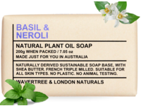 Wavertree & London Naturals Plant Oil Soap, Basil & Neroli, 7.05 oz/200 g - thumbnail 1
