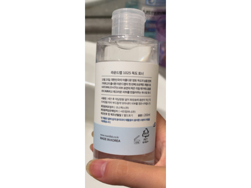 Round Lab 1025 Dokdo Toner, 500 mL