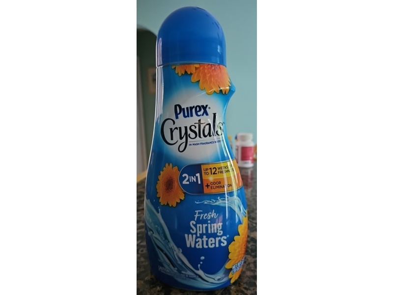 Purex Crystals In-Wash Fragrance & Scent Booster, Fresh Spring Waters, 39 oz