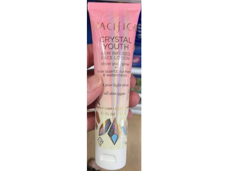 Pacifica Crystal Youth Gem Infused Face Lotion, 1.7 fl oz/50 mL