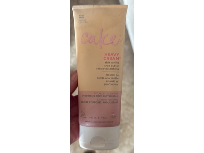 Cake Heavy Cream Smoothing Body Butter Balm, 7 fl oz/200 mL