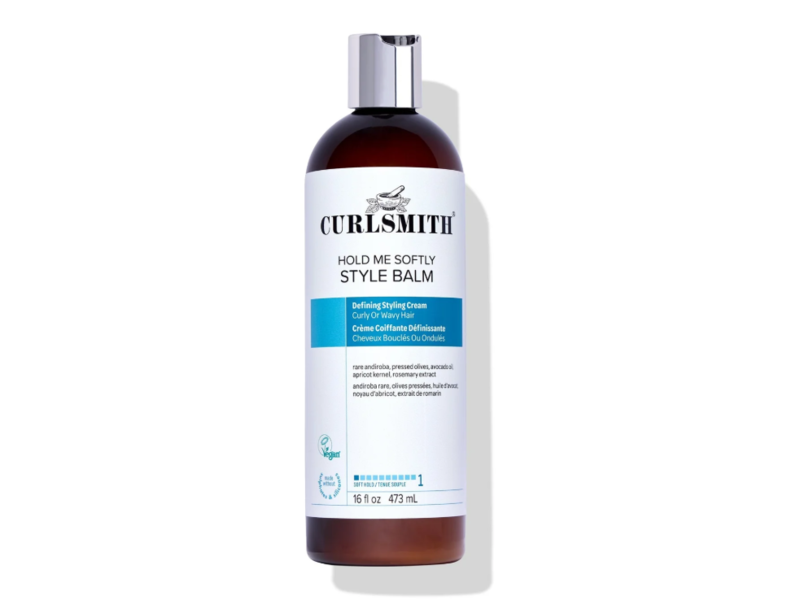 Curlsmith Hold Me Softly Style Balm Defining Styling Cream, 16 fl oz/473 mL