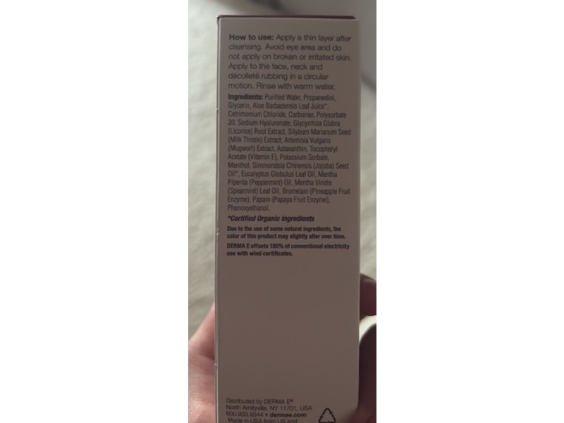 Derma E Essentials Gentle Enzyme Peel, Exotic Fruit Enzymes + Licorice Root + Milk Thistle, 1.7 oz/48 g