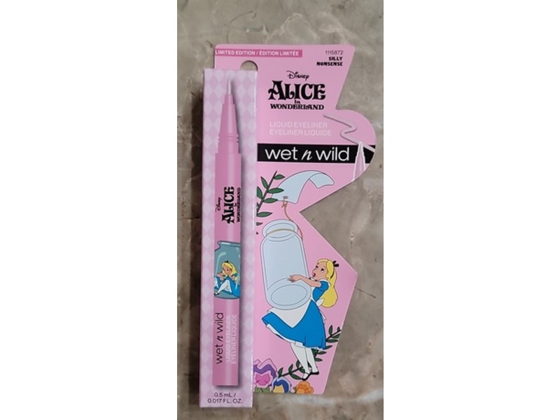 Wet n Wild Disney Alice In Wonderland Liquid Eyeliner, Silly Nonsense, 0.017 oz