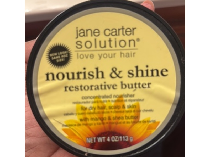 Jane Carter Solution Nourish & Shine Restorative Butter, Mango & Shea Butter, 4 oz/113 g