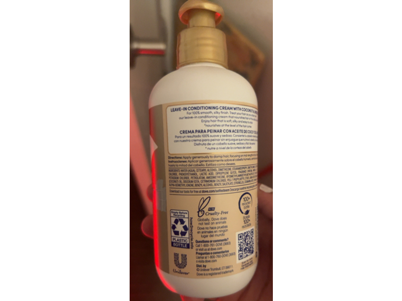 Dove Hair Therapy Conditioner, Smoothing Genius, 7.5 fl oz