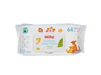 Nuby Soothing Baby Wipes, 64 Count - thumbnail 1
