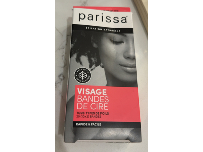 Parissa Face & Lips Wax Strips Kit, 20 Count