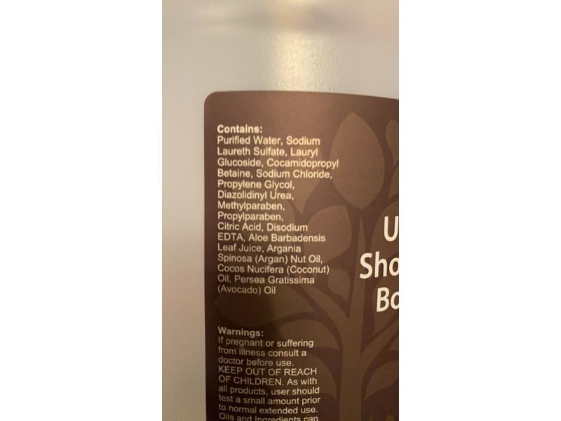 Nature's Oil Shower Gel Body Wash, Unscented, 1Gallon