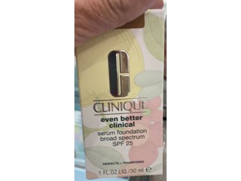 Clinique Serum Foundation, SPF 25, WN 118 Amber, 1 fl oz/30 mL