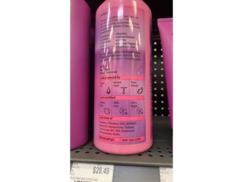 Eva NYC Mane Magic 10-in-1 Conditioner,33.81 fl oz/1 L