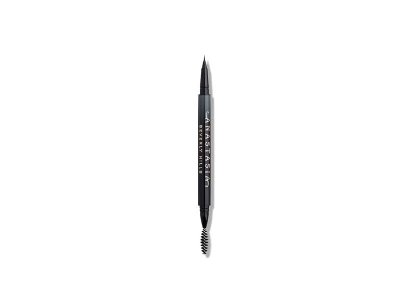 Anastasia Beverly Hills Microstroke Brow Pen, Ebony, 0.01 fl oz/0.5 mL