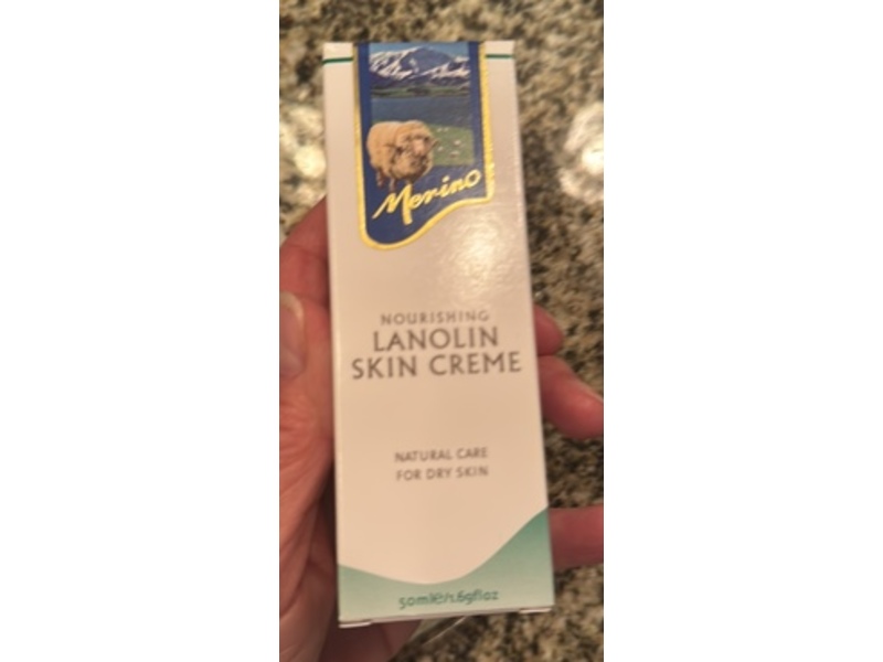 Merino Nourishing Lanolin Skin Cream, 1.69 fl oz/50 mL