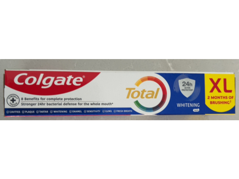 Colgate Total Whitening Toothpaste, 125 mL