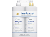 Dove Intensive Repair Damage Therapy Shampoo & Conditioner Set, 33.8 fl oz/1 L - Image 2